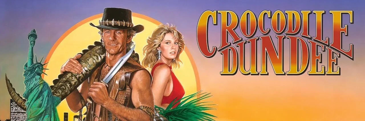 Crocodile Dundee 4K 1986 big poster