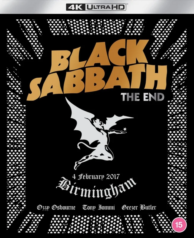 Black Sabbath: The End 4K 2017 poster