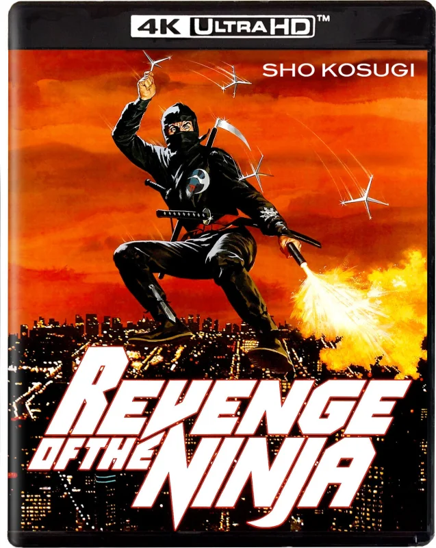 Revenge of the Ninja 4K 1983 poster