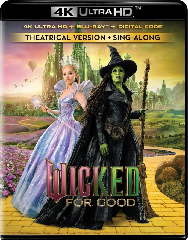 Wicked: For Good 4K 2025 poster