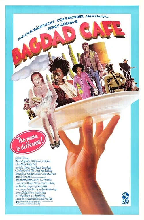Bagdad Cafe 4K 1987 poster