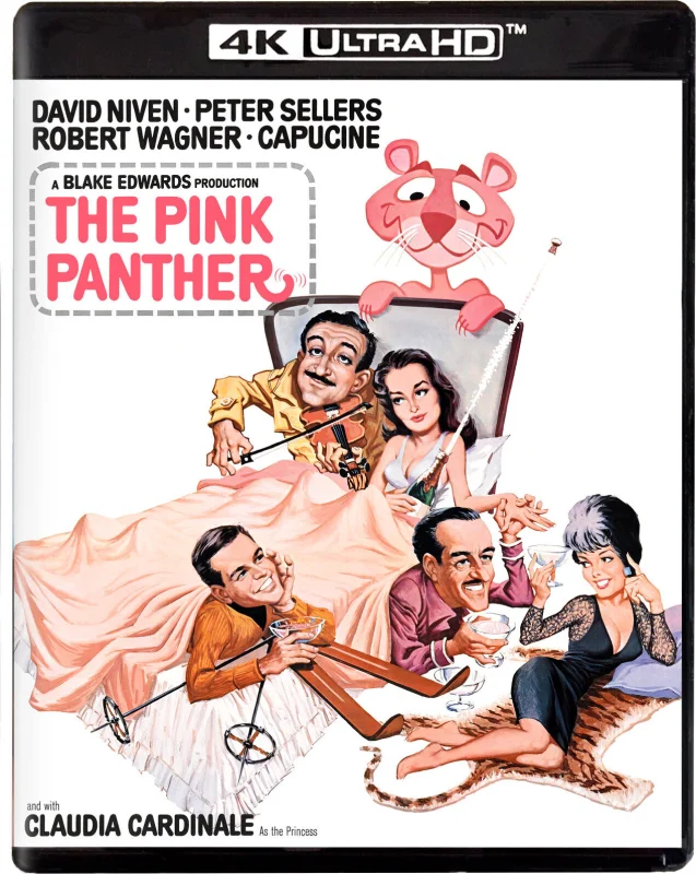 The Pink Panther 4K 1963 poster