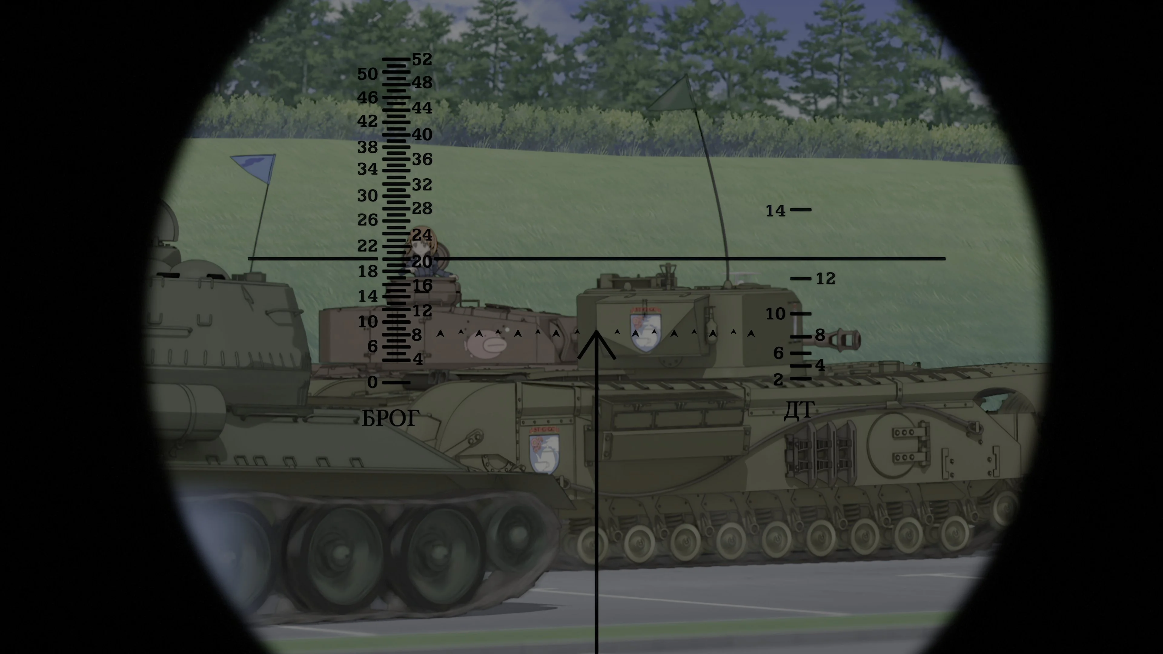 Girls und Panzer der Film 4K 2015 big poster