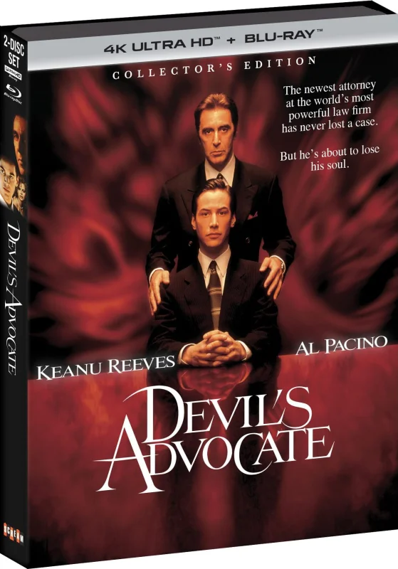 The Devil's Advocate 4K 1997 Unrated Director's Cut poster