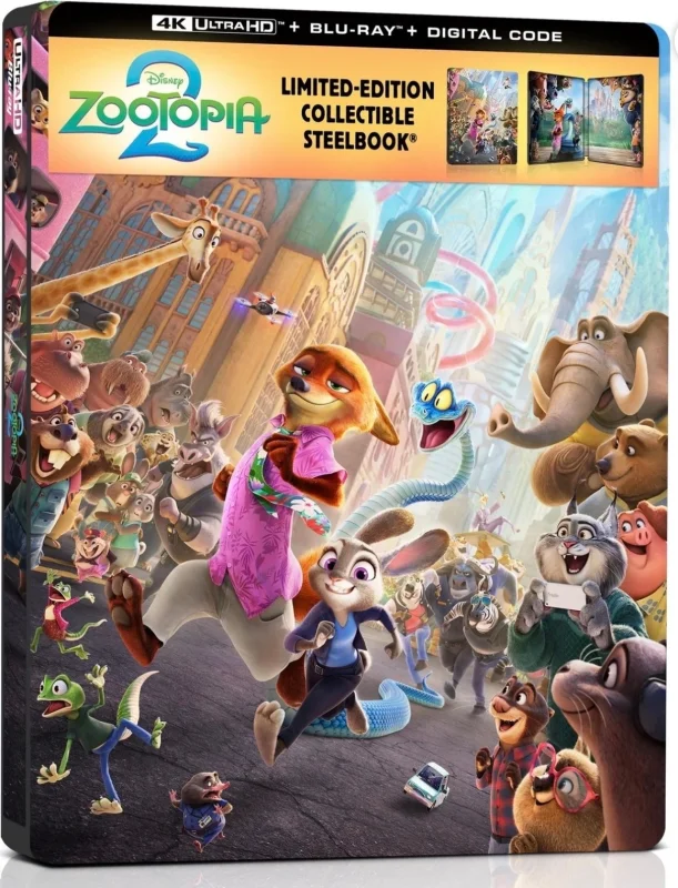 Zootopia 2 4K 2025 poster