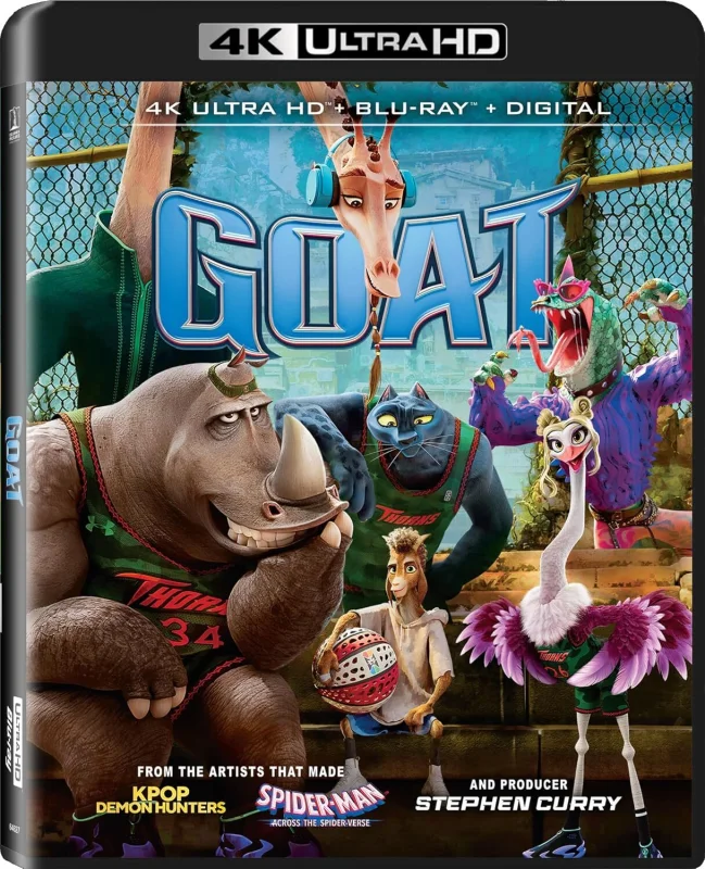 GOAT 4K 2026 poster