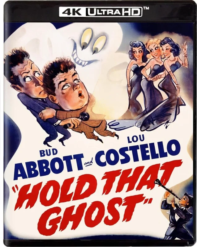Hold That Ghost 4K 1941 poster