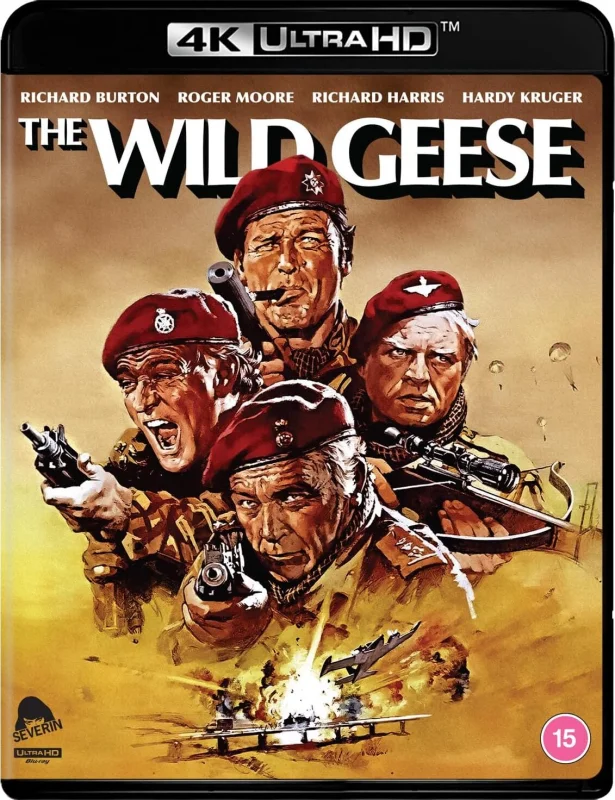 The Wild Geese 4K 1978 poster