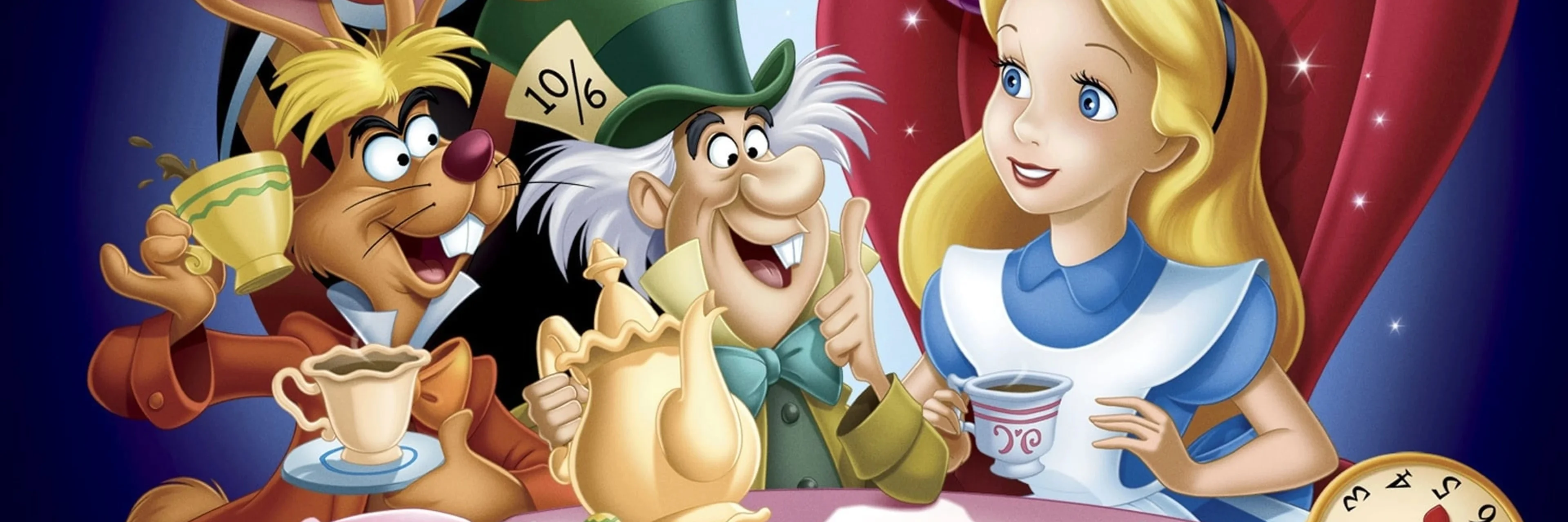 Alice in Wonderland 4K 1951 big poster