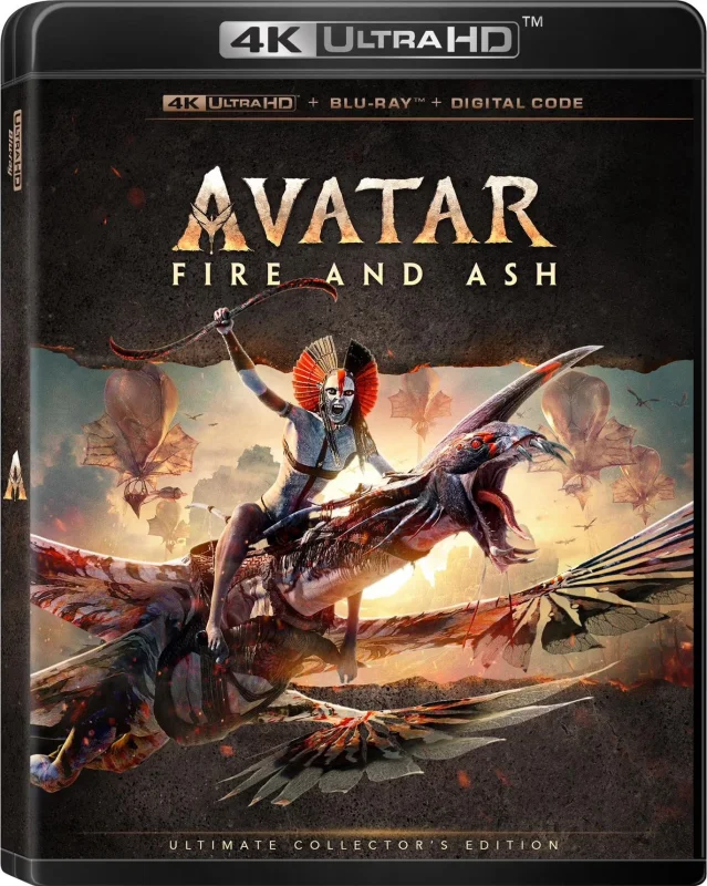 Avatar: Fire and Ash 4K 2025 poster
