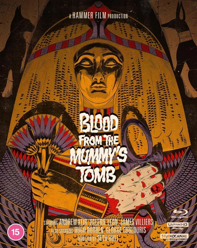 Blood from the Mummy's Tomb 4K 1971 poster