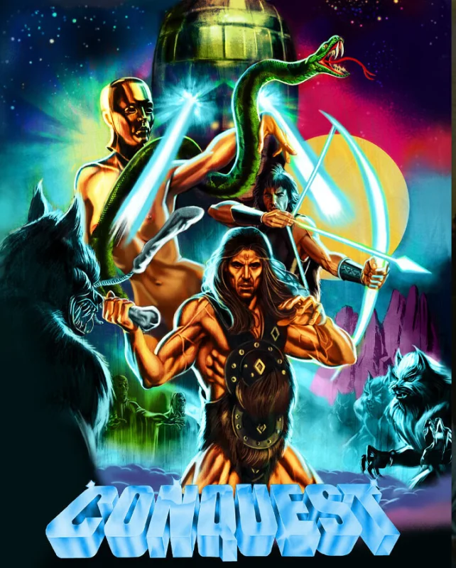 Conquest 4K 1983 poster