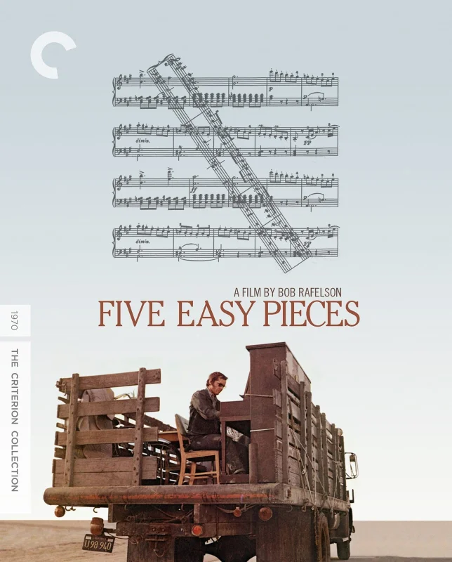 Five Easy Pieces 4K 1970 poster