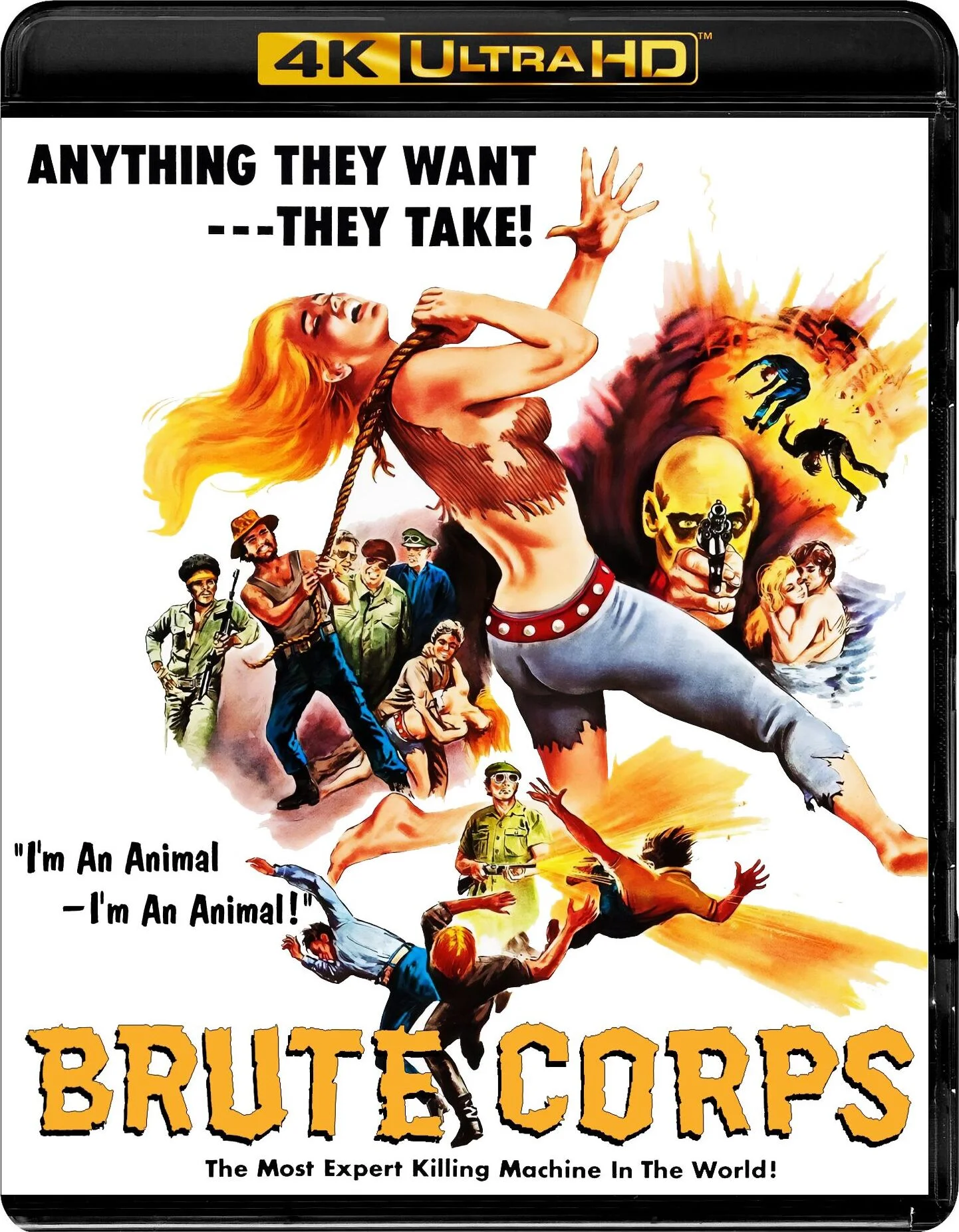 Brute Corps 4K 1971 poster