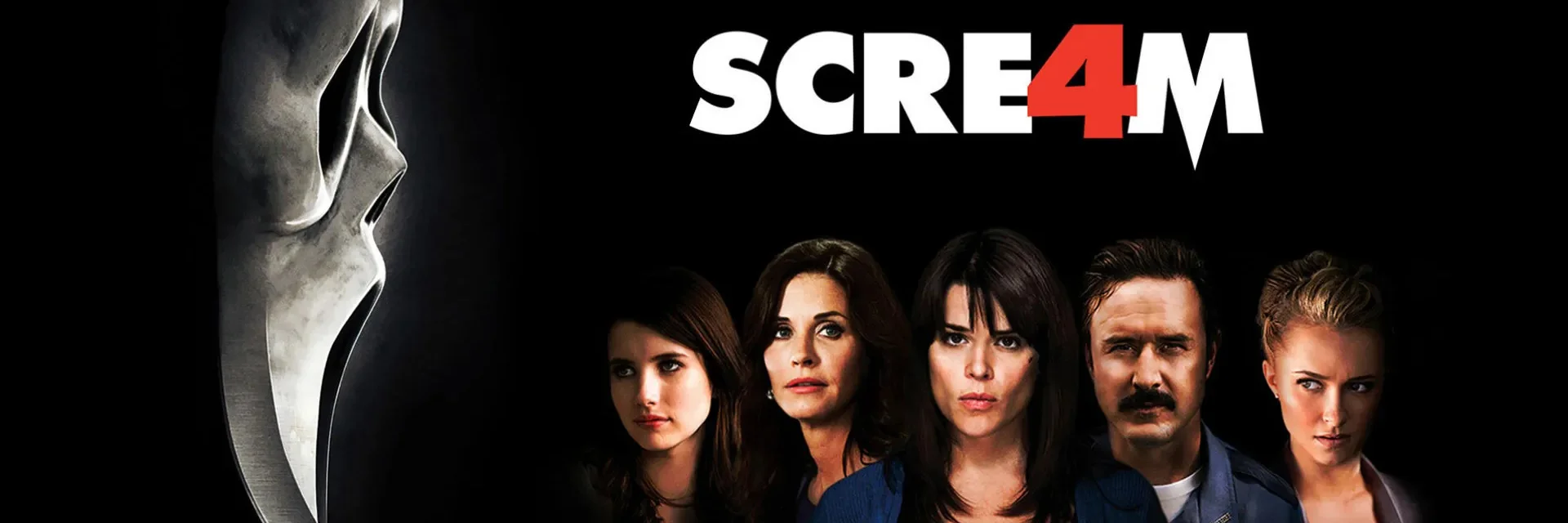 Scream 4 4K 2011 big poster