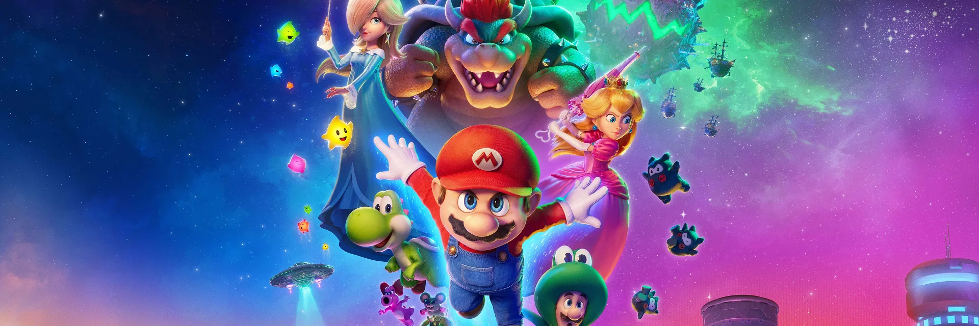 The Super Mario Galaxy Movie 4K 2026 big poster