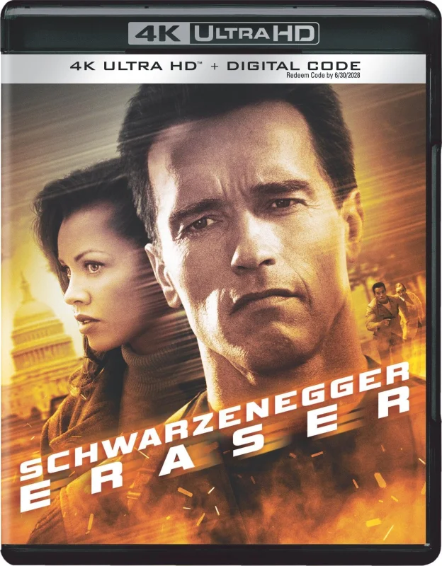 Eraser 4K 1996 poster