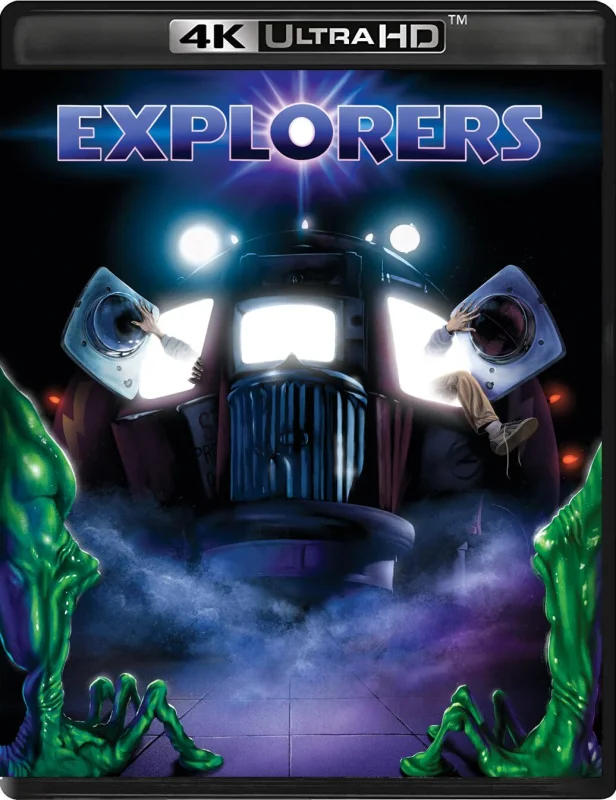 Explorers 4K 1985 poster