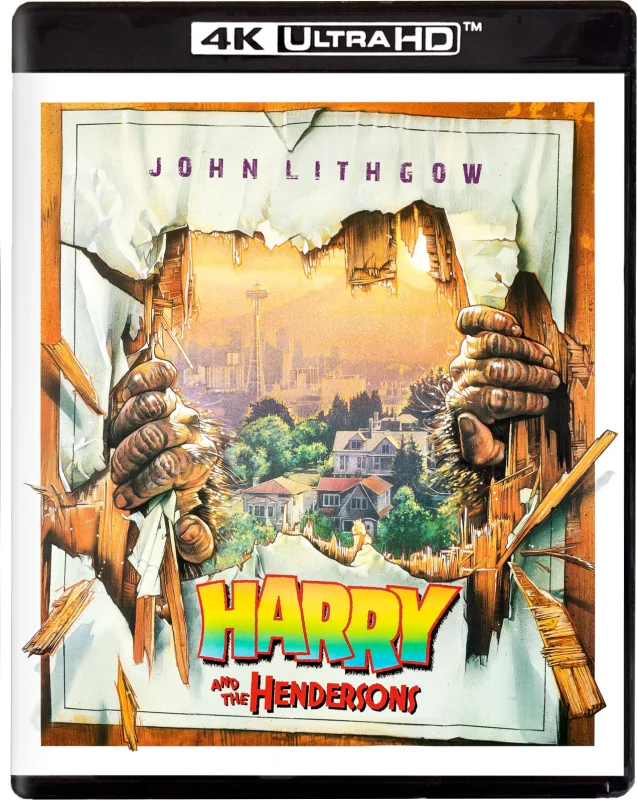 Harry and the Hendersons 4K 1987 poster