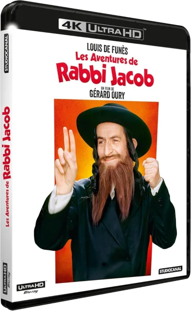 The Mad Adventures of Rabbi Jacob 4K 1973 poster