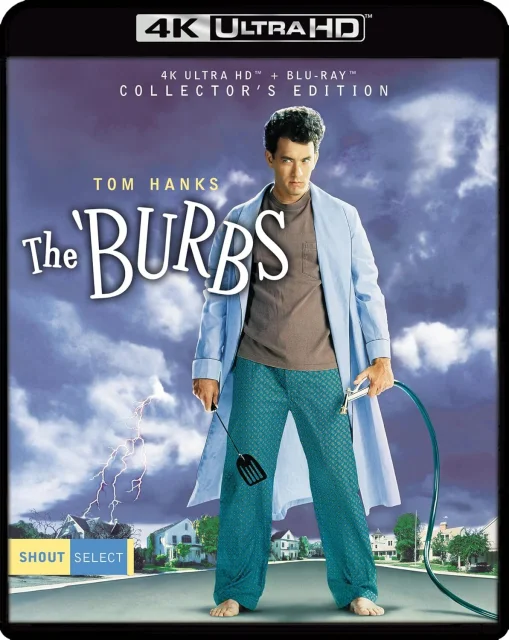 The Burbs 4K 1989 poster