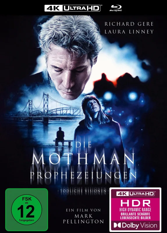 The Mothman Prophecies 4K 2002 poster