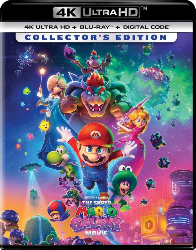 The Super Mario Galaxy Movie 4K 2026 poster