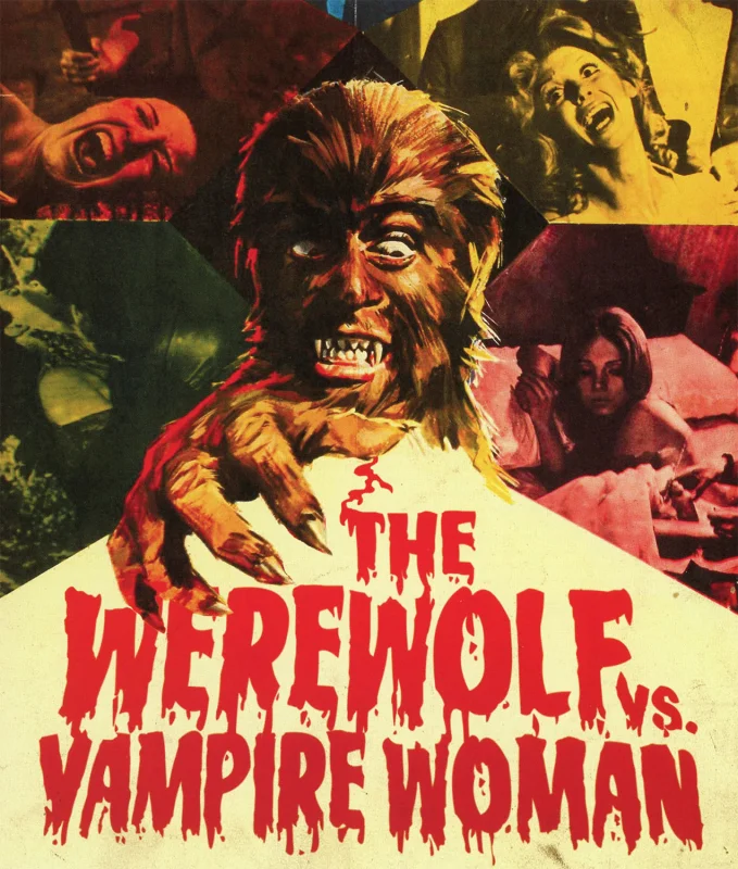 The Werewolf Versus the Vampire Woman 4K 1971 poster