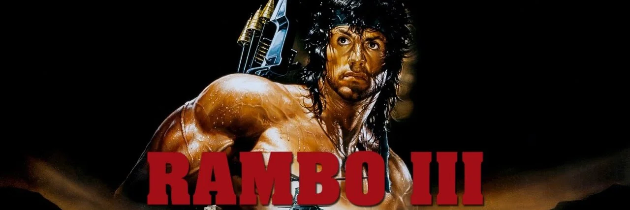Rambo III 4K 1988 big poster