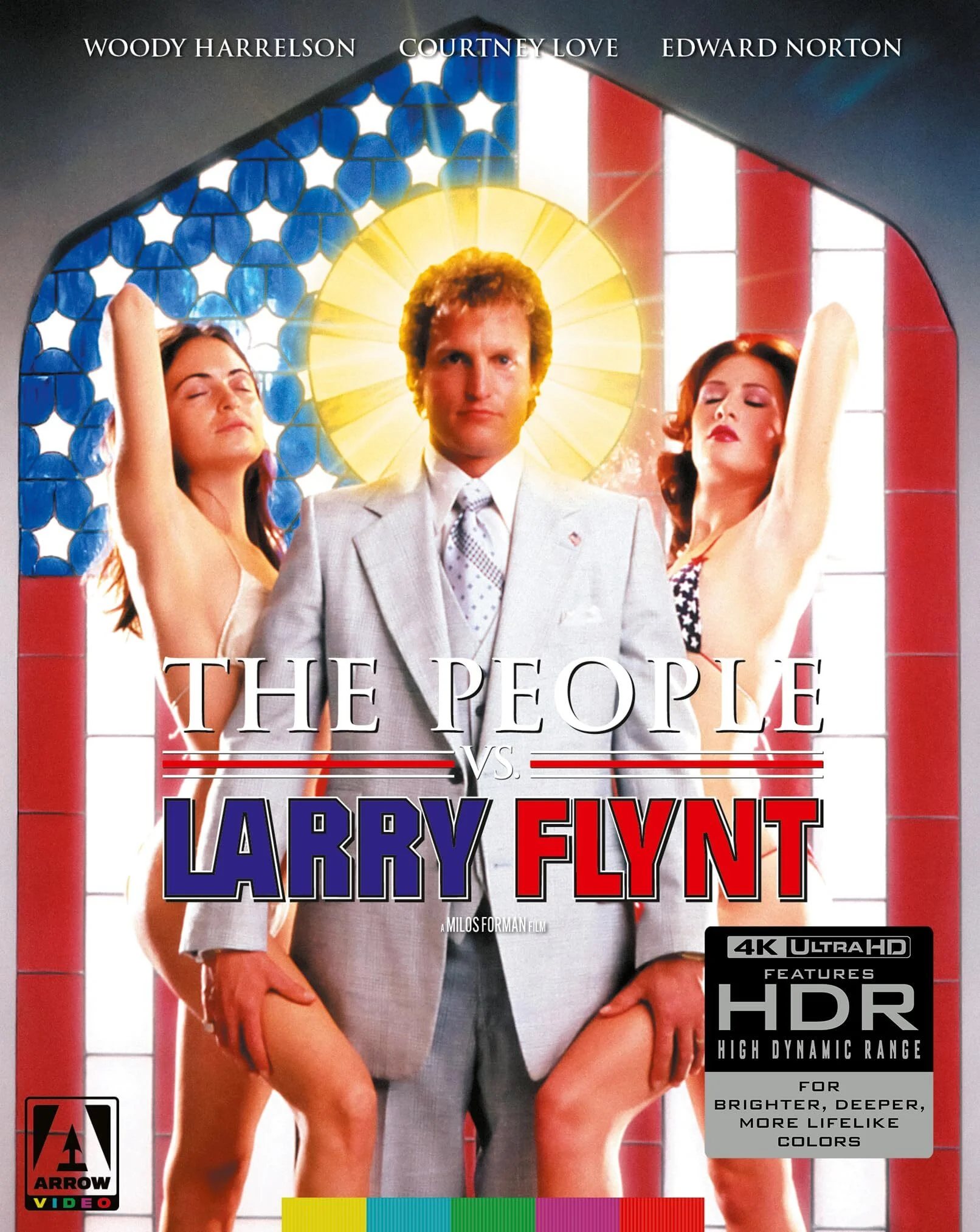 The People vs. Larry Flynt 4K 1996 poster