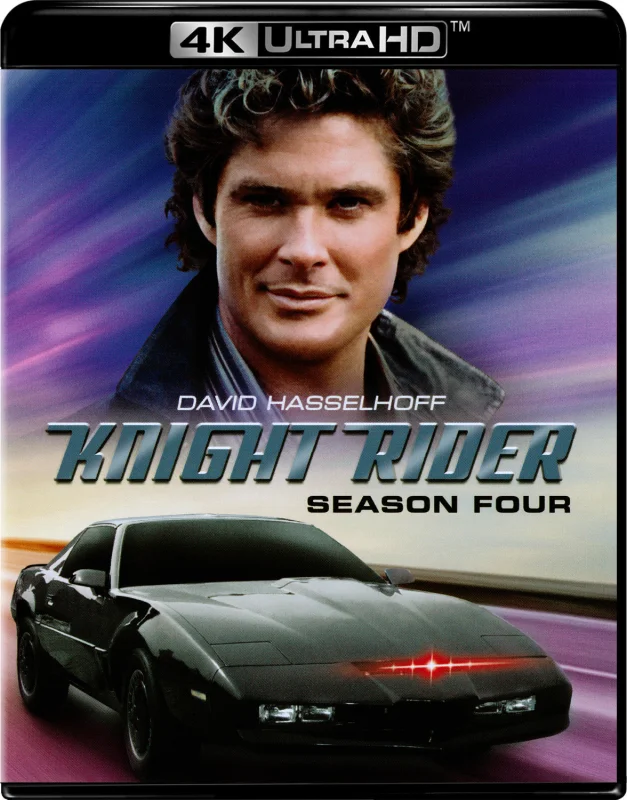 Knight Rider 4K S04 1985 poster