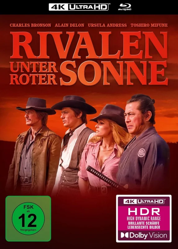 Red Sun 4K 1971 poster