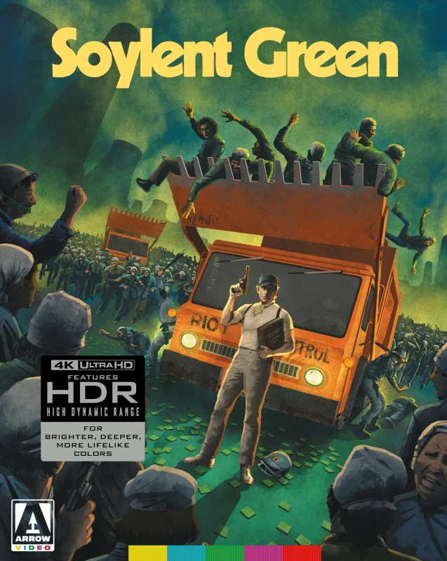 Soylent Green 4K 1973 poster