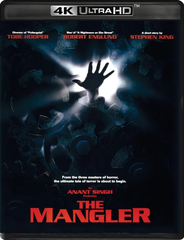 The Mangler 4K 1995 poster