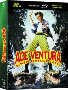 Ace Ventura: When Nature Calls 4K 1995 poster