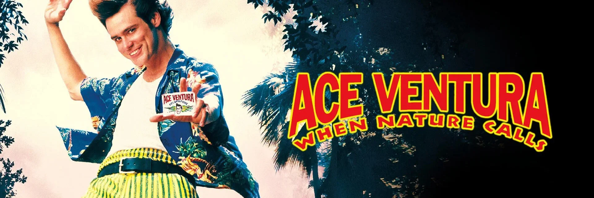 Ace Ventura: When Nature Calls 4K 1995 big poster