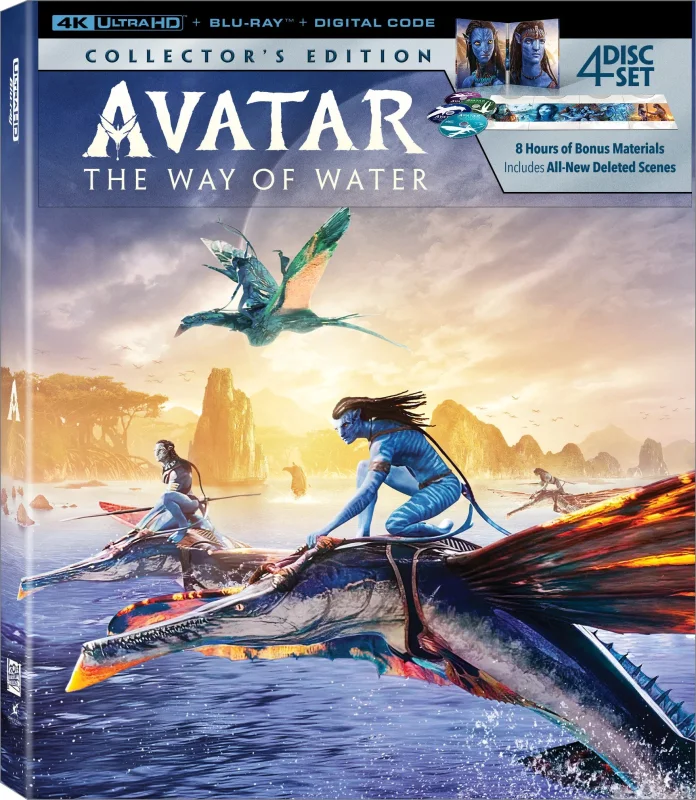 Avatar: The Way of Water 4K 2022 poster