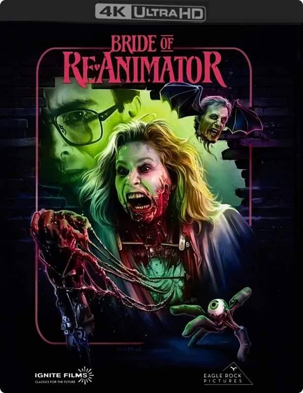 Bride of Re-Animator 4K 1990 poster