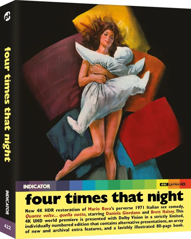 Four Times That Night 4K 1971 poster