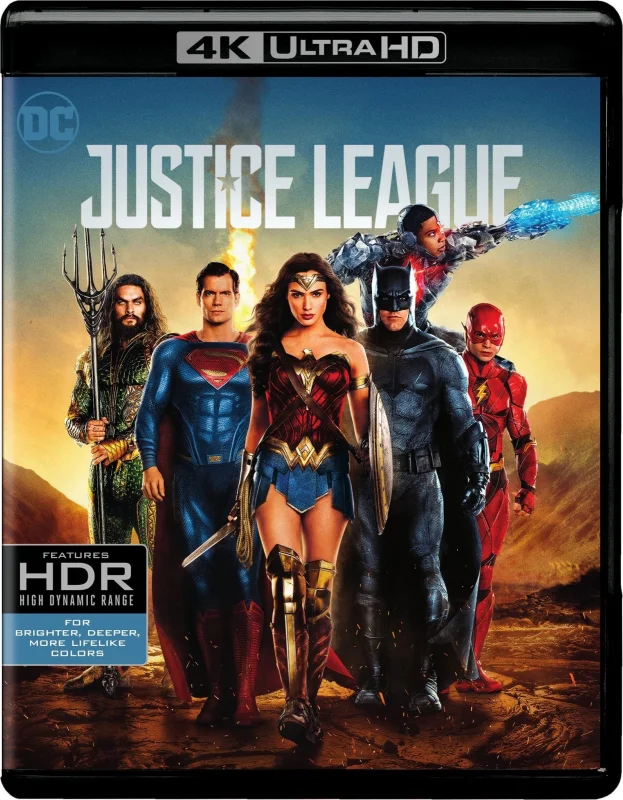 Justice League 4K 2017 poster