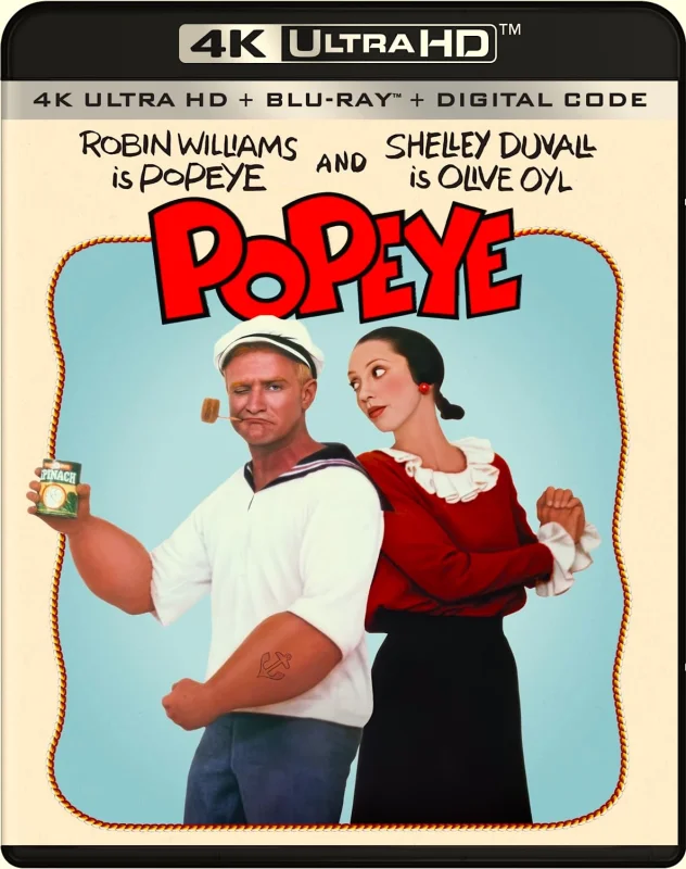 Popeye 4K 1980 poster