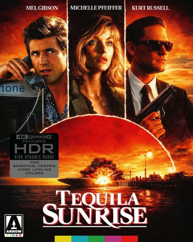 Tequila Sunrise 4K 1988 poster