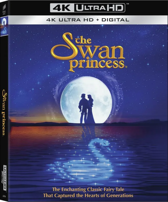 The Swan Princess 4K 1994 poster