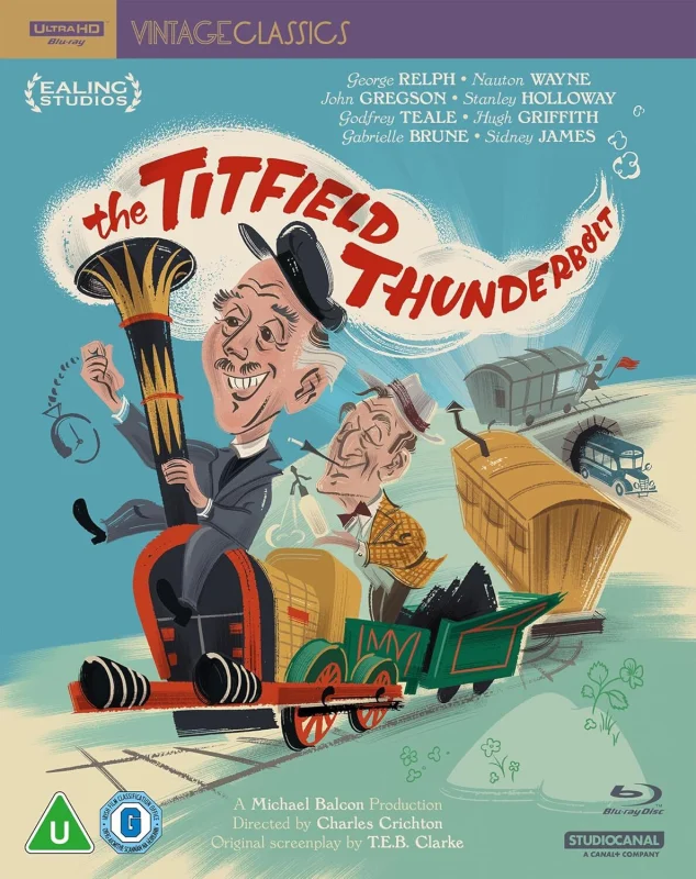 The Titfield Thunderbolt 4K 1953 poster