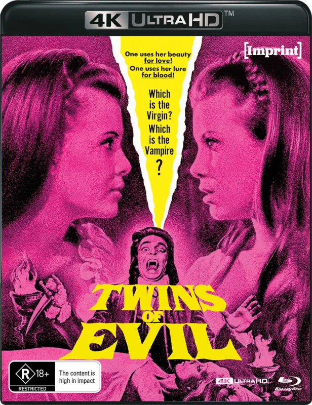 Twins of Evil 4K 1971 poster