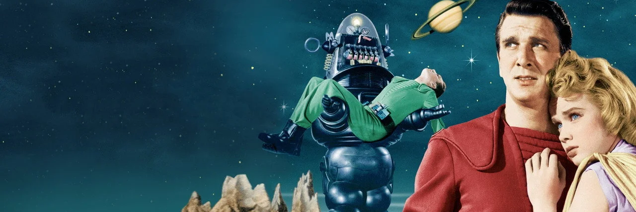 Forbidden Planet 4K 1956 big poster