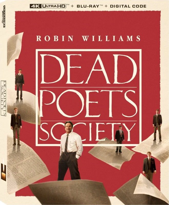 Dead Poets Society 4K 1989 poster