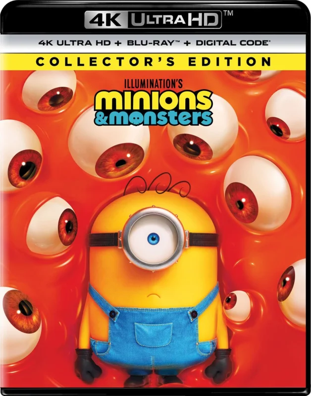 Minions & Monsters 4K 2026 poster