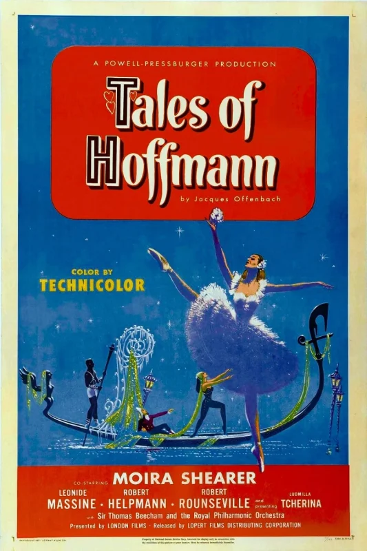 The Tales of Hoffmann 4K 1951 poster