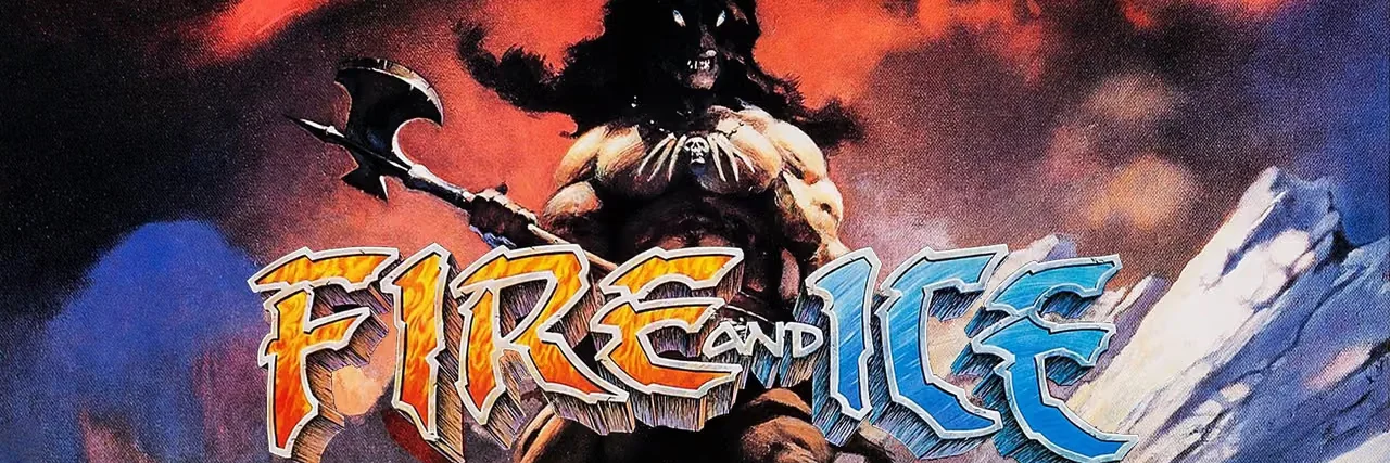 Fire and Ice 4K 1983 big poster